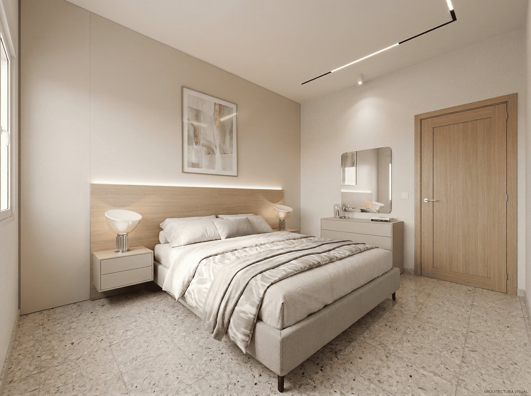 Dormitorio después